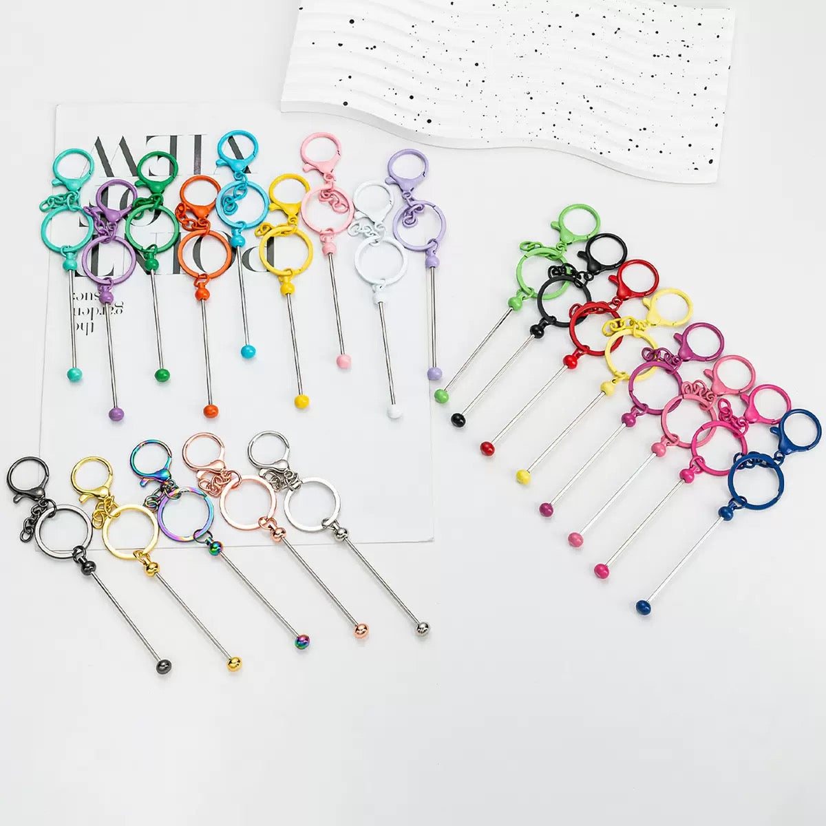 Picking -Focal Beads,Silicone Beads,DIY Key chains,Accessories